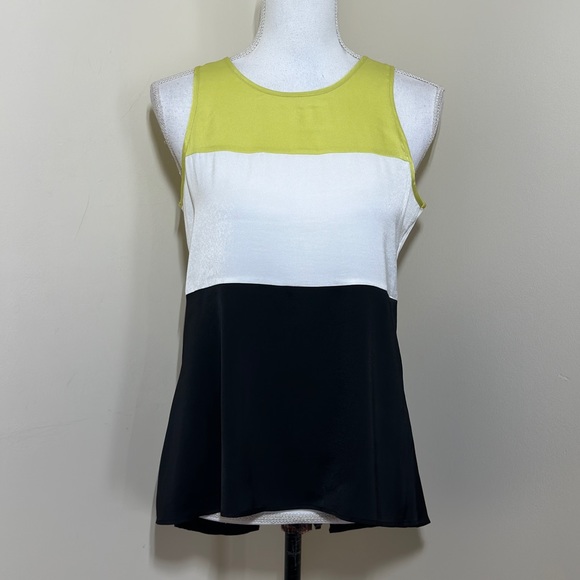 BCBGMAXAZRIA || Woman’s Lucie Colorblock Tank Sz Xs - Picture 3 of 7